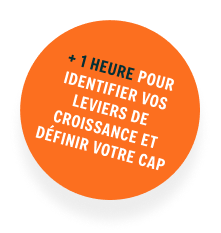+ 1 heure pour identifier vos leviers de croissance et définir votre cap